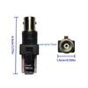  BNC to RJ45 Adapter BNC Female to RJ45 Male Connectors for Coaxial Cable Testing
