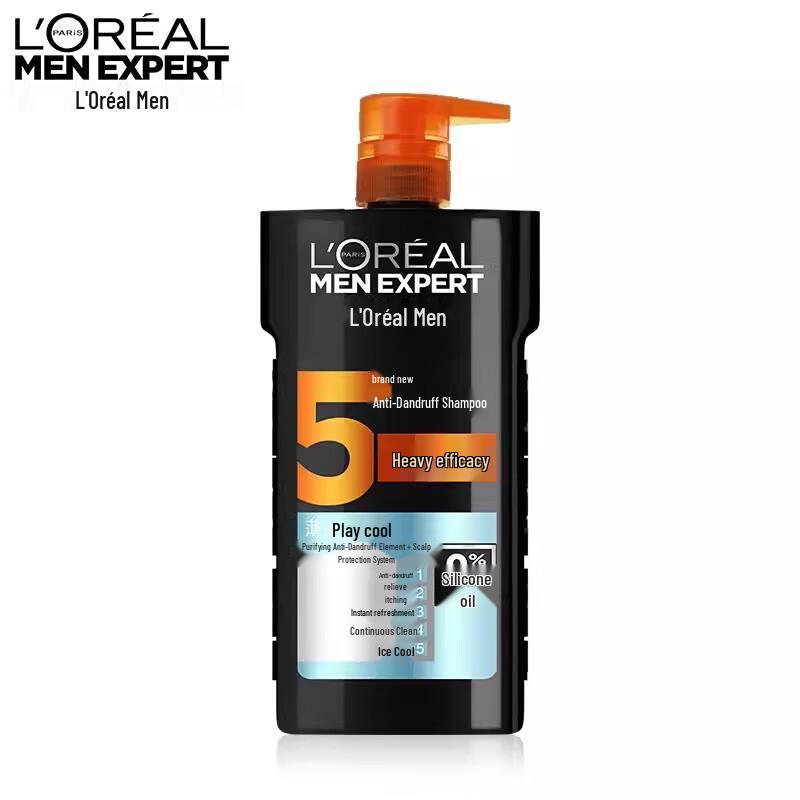 

L Oréal Men s Mint Cool Anti-Dandruff Shampoo