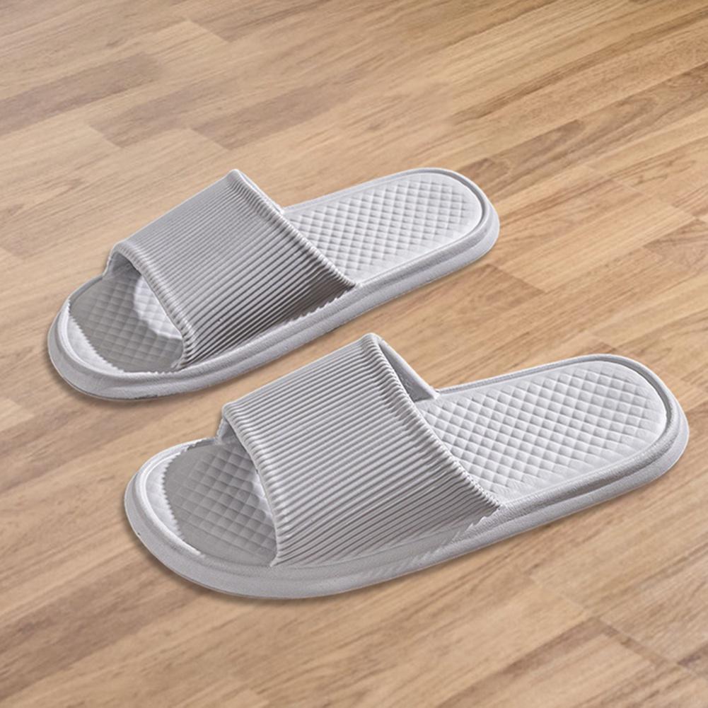 

Взрослые тапочки летние однотонные нескользящие тапочки 44-45