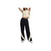 Under Armour Iconstorm Crinkle Tear Away Fashion Comfortable Trendy Simple Casual Pants Women pants Black 6000277-001