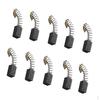 10Pcs Carbon Brushes Motor Brush Repairing Part for Electric
