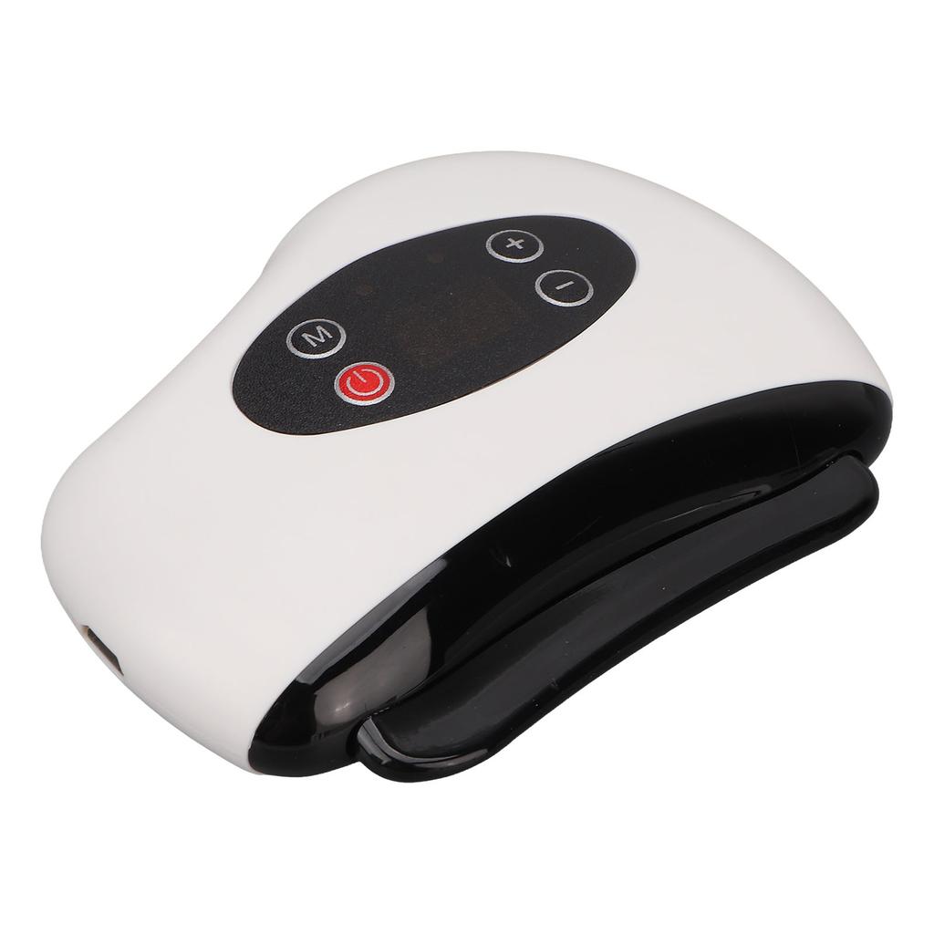 Elektronische Gesichts-Guasha-Maschine Heizung Vibration 12 Stufen Meridian-Massage Tragbar LED-Bildschirm