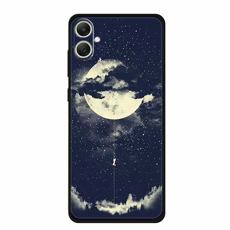 For Samsung Galaxy A05 F05 M05 Case A 05 Coque Black Silicone TPU Soft Back Cover Case For Samsung Galaxy A06 M06 F06 Phone Case