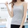 Women Slim Fit Versatile Summer Basic Sleeveless Tank Top Student Layering Undershirt