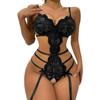 Erotic Lingerie Suspenders Lace Open Crotch Underwear Adult Lingerie Hot Erotic One-piece Bodysuit Pants Sexy Babydoll Pajamas