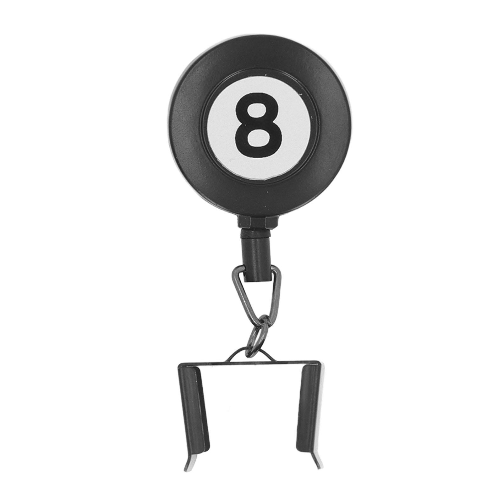 

Держатель для мела для бильярдного кия, металлический выдвижной карманный чехол для кия, чехол для мела для бильярдных принадлежностей, снукера Black