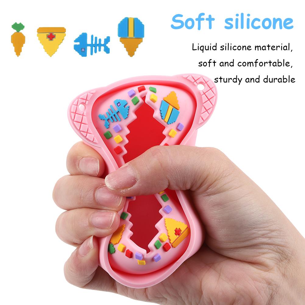 Silicone Protective Skin Sleeve with Lanyard Protective Storage Holder Anti Drop for Bitzee Digital Pet Interactive Virtual