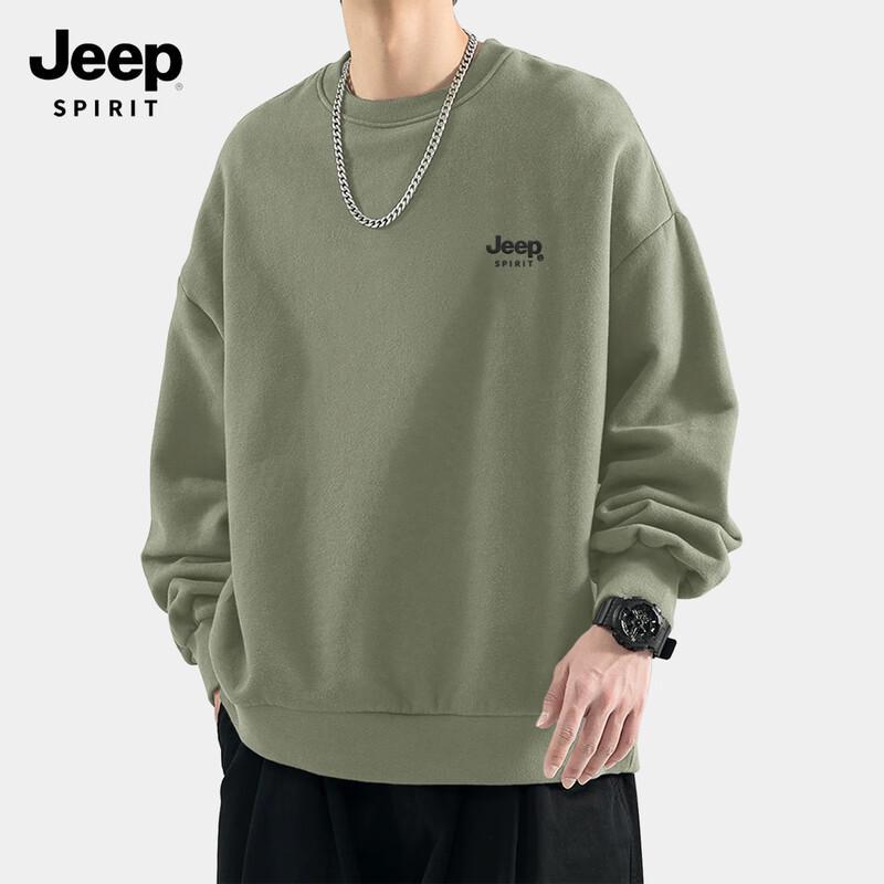 

JEEP SPIRIT Men s Fleece-Lined Sweatshirt XL (180)