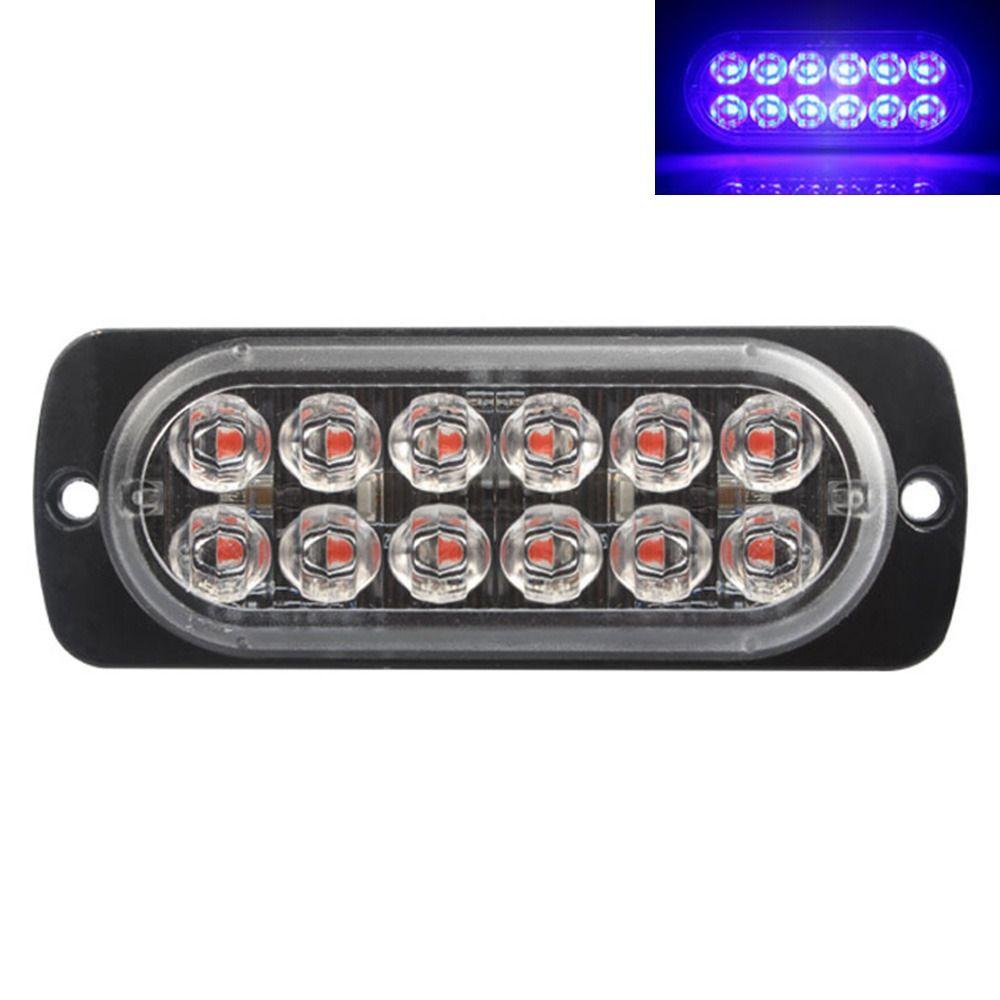 Lkw Warnung Schwanz Licht 12V 24V 12LED LED Seite Marker Anzeige Licht Auto Auto Externe Lichter