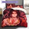 Asura  Pattern Bedding Quilt Set  Home Decoration  Gift (1 * duvet cover + 2 * pillowcase  without core)