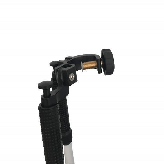 Bipod Surveying, Hliníkový bipod Monopod pro nivelaci tyče a hranolové tyče geodetické, totální stanice GPS GNSS
