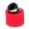 Straight Air Filter Two Layers Washable 45mm Carburetor