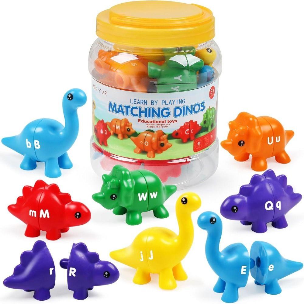 Double-Sided Letters Matching Letters Toy Hand-Eye Coordination Montessori Toy  Animals Game