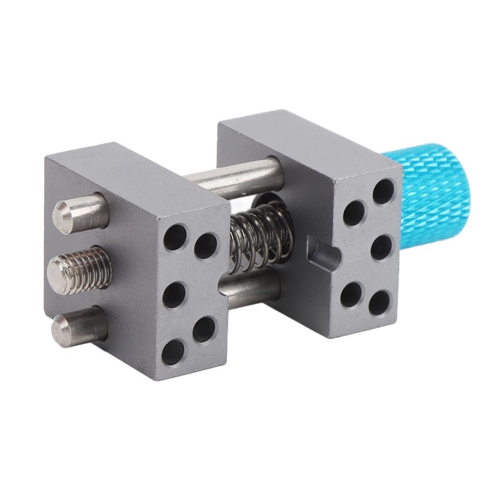 9pcs 4 Stainless Steel Rods Multifunctional Mini Drill Press Vise For Jewelry Watches
