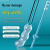 Soft Rubber Ear Swabs for Safe Ear Cleaning - Gentle and Effective Ear Digging Tool