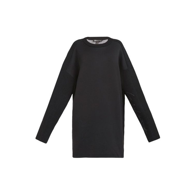 

Y-3 FW21 Casual Crew Neck Mid-Length Sweatshirt Unisex Sweatshirt Black DP0499 S