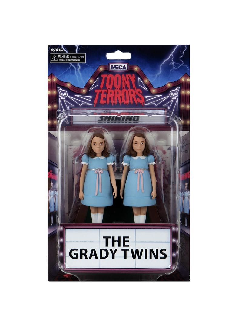 NECA TOONY TERRORS THE SHINING THE GRADY TWINS 6-Inch Scale Figure, Horror Movie Deformed Merchandise [Parallel Import]