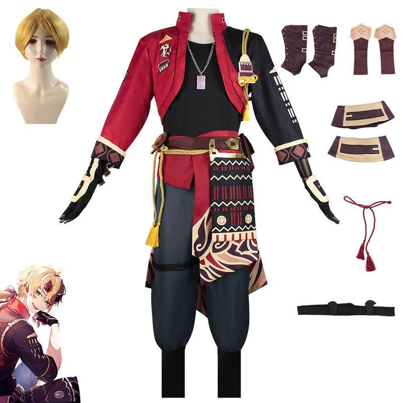 Toma Cosplay Costume Genshin Impact Inazuma Game Anime Clothing Men's Toma Cosplay Full Set