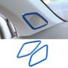 For Skoda Karoq 2017- Car Interior Central Console Part Refit Trim Stainless Steel Accessories Decoration Modify