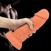 Silicona Femenina 6.5cm Huevo-libre Rechoncho Pene Gigante Simulación Masculina Pene Súper Grande Apoyos para Vagina