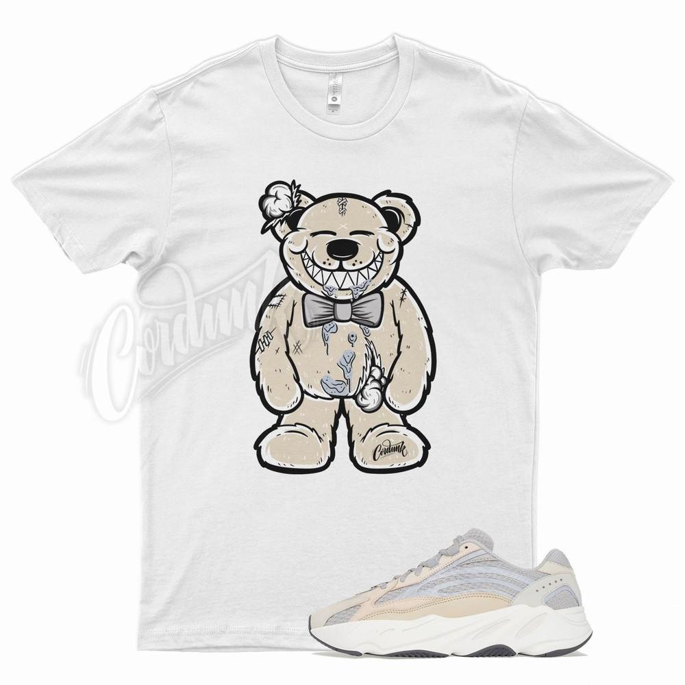 White TEDDY T Shirt for YZ 700 Cream V2 350 380 500 Ash Blue Wave Runner Unisex T-Shirt XL
