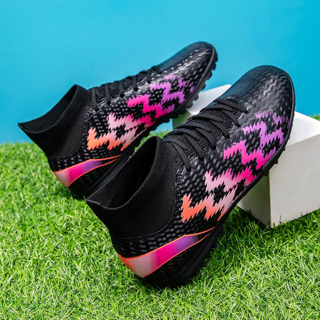 Quality Soccer Cleats for Men Sports Shoes Society Boys Football Boots Children Running Shoes Sneakers Men's Training Boots