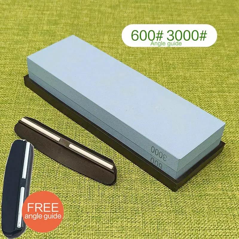 Oilstone Whetstone Sharpening Stone Fixed Knife Sharpener Angle guide 15degrees Accessories Kitche Knives Auxiliary Tool320-8000