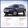 Κατάλληλο για Ford Edge 2011 2012 2013 2014 Χρωμιωμένα Έξυπνα Καλύμματα Χειρολαβών Πόρτας Αξεσουάρ Στυλ Εξωτερικού Αυτοκινήτου Προστατευτικά Αυτοκόλλητα Φιλμ