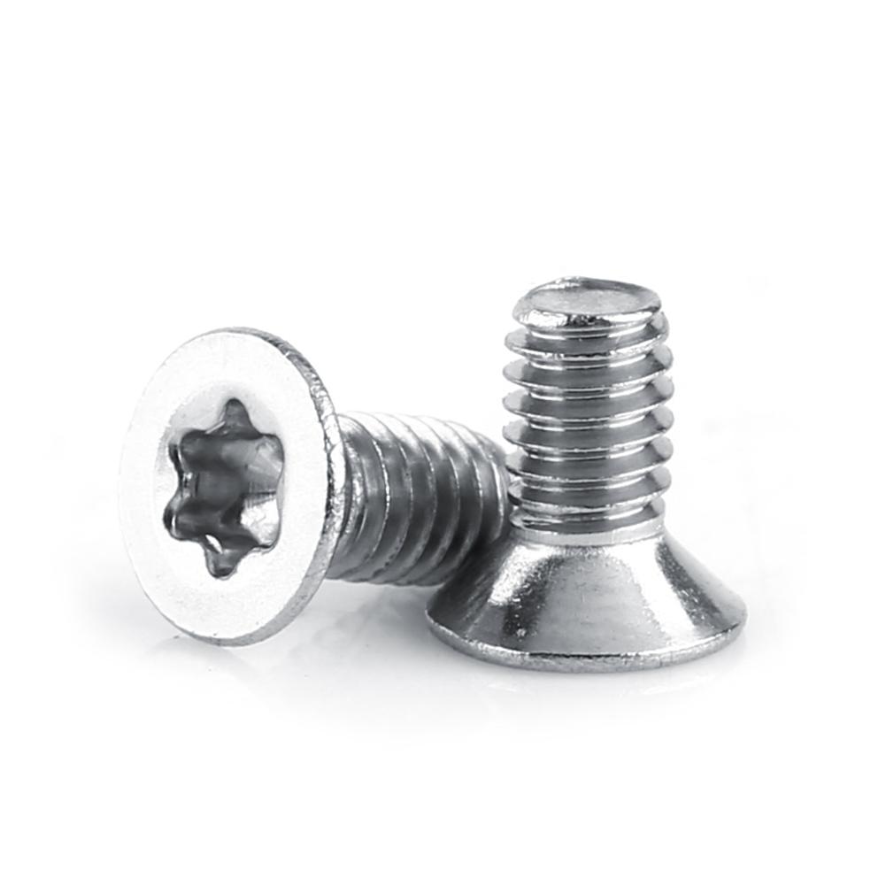M2.5 Star Screws Countersunk Flat Head Machine S Pack of 50-piece (M2.5*5)
