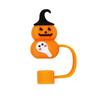 10mm Drinking Straw Cap Leak Stopper Christmas Gift Cute Silicone Straw Sleeve Party Decor Cup Accessories Spill Proof Stopper