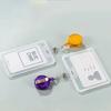 1pc Retractable Badge Holder Clips for Nurse ID Badge Reel with Belt Clip Doctor ID Card Chain Clips School Student Office