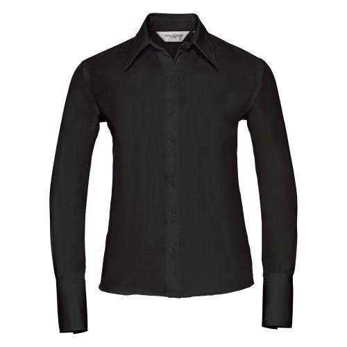Russell Collection Ladies/Womens Long Sleeve Ultimate Non-Iron Shirt