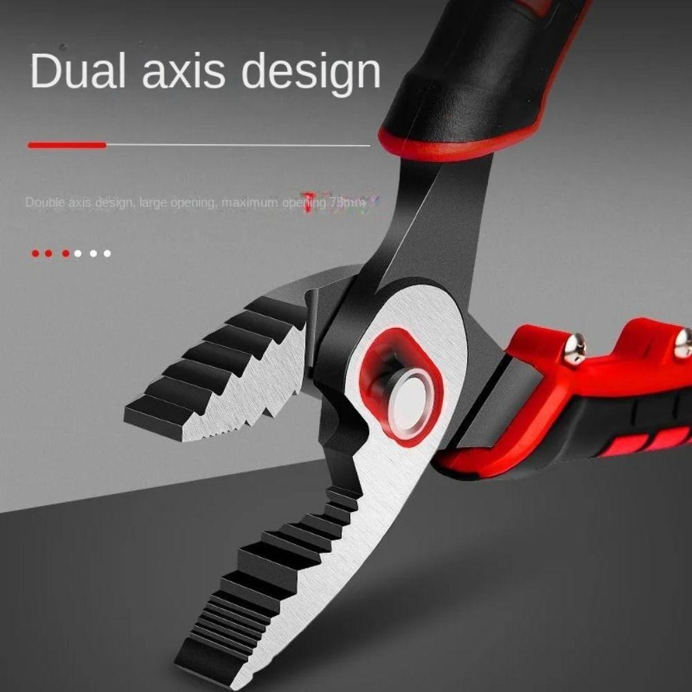 Large Mouth Fishmouth Pliers High Hardness Steel Wire Pliers  Quick-release Screws
