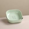 Cartoon Bone Dish Cream Style Small Plate Food Grade Serving Dish for Fruits Snacks Appetizer Home Table Decor