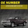 Vordere linke äußere Türgriff für 2014-22 Chevy Silverado 1500 Chrom 22923598