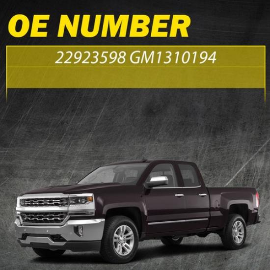 Vordere linke äußere Türgriff für 2014-22 Chevy Silverado 1500 Chrom 22923598
