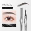 Douyin Xiaoyu Haitang Dual-Tip Eyebrow & Eyeliner Pencil—Waterproof, Sweatproof, Natural, Ultra-Fine, and Long-Lasting for Defined Brows
