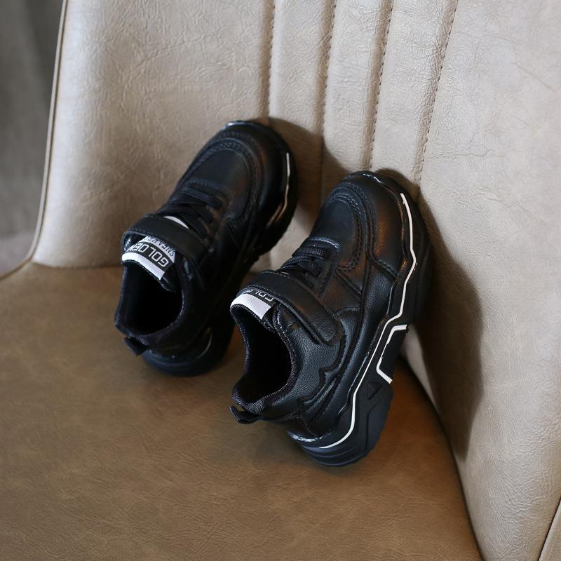 Mädchen Sportschuhe Herbst und Winter Neue Mode Kinderschuhe Koreanische Version Jungen Samt Zwei Baumwoll Baby Schuhe Trend Großhandel