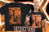 New Japan Pro-Wrestling TMDK VISION T-shirt Black x Orange Medium 6609103867