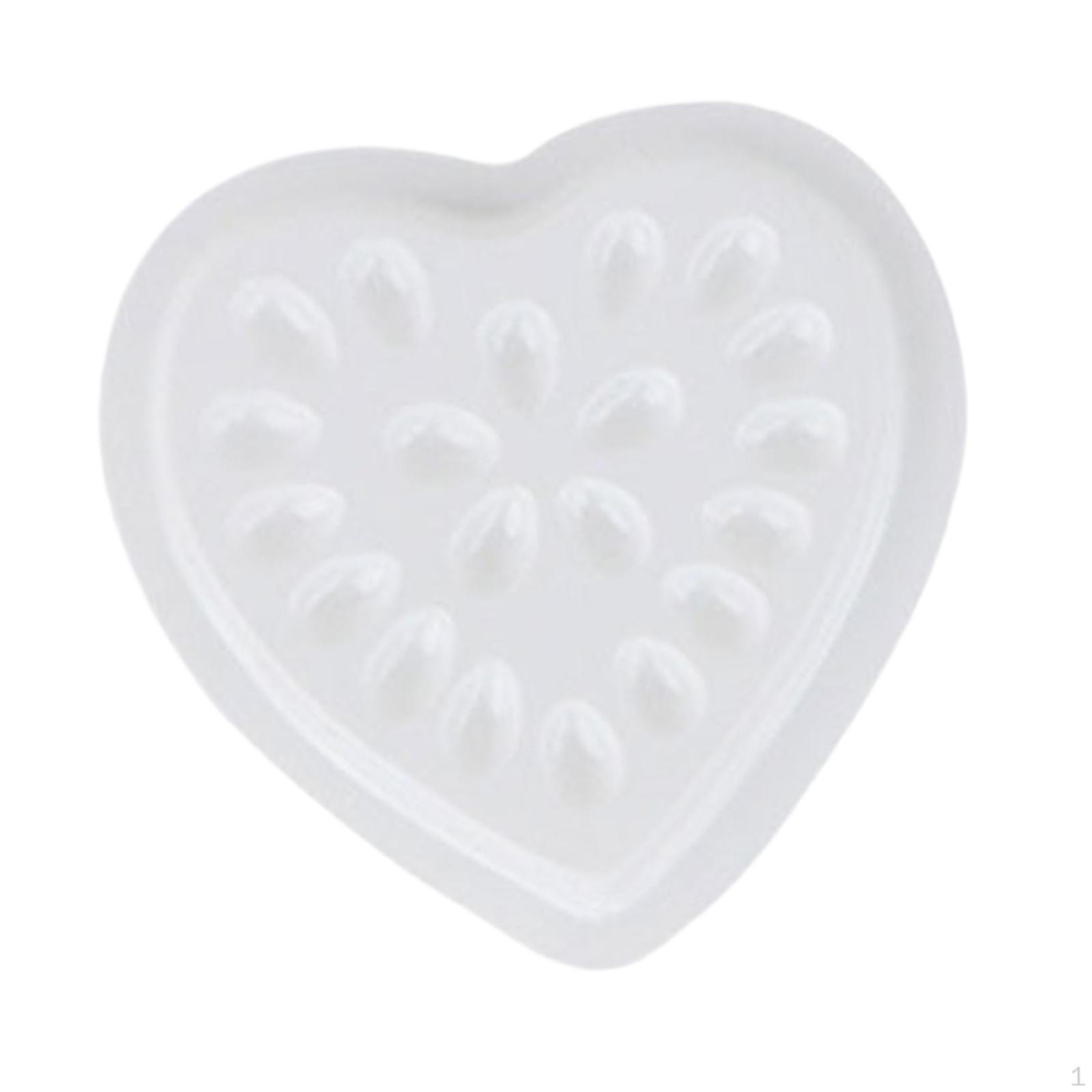 

Поднос для наращивания ресниц на 100 штук для пересадки ресниц белый