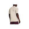 Under Armour Logo Training Sports T-Shirt Men Tops Off-White 1361733-110