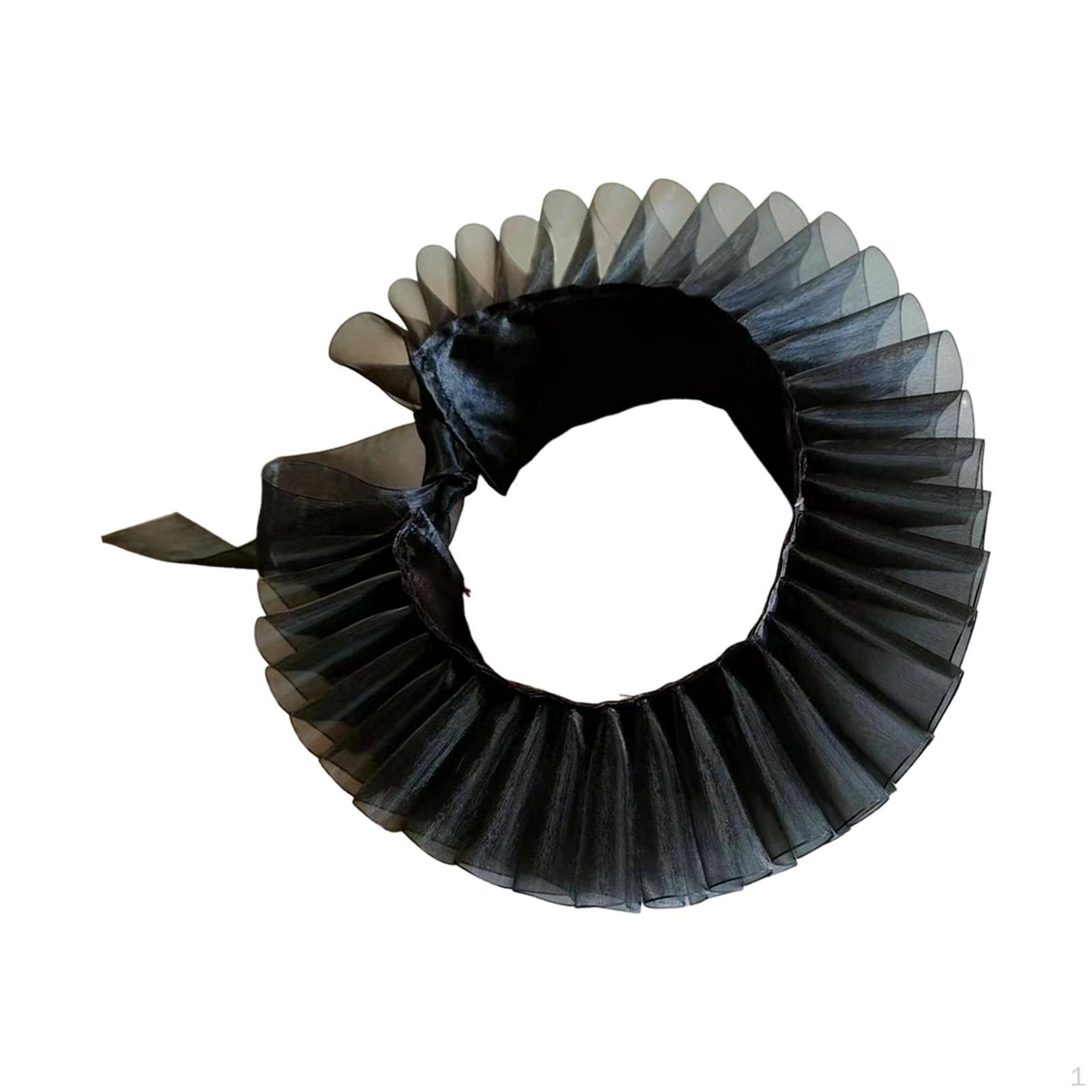 

Аксесуари для косплею клоуна з оборками у вінтажному стилі для вечірки Children Black