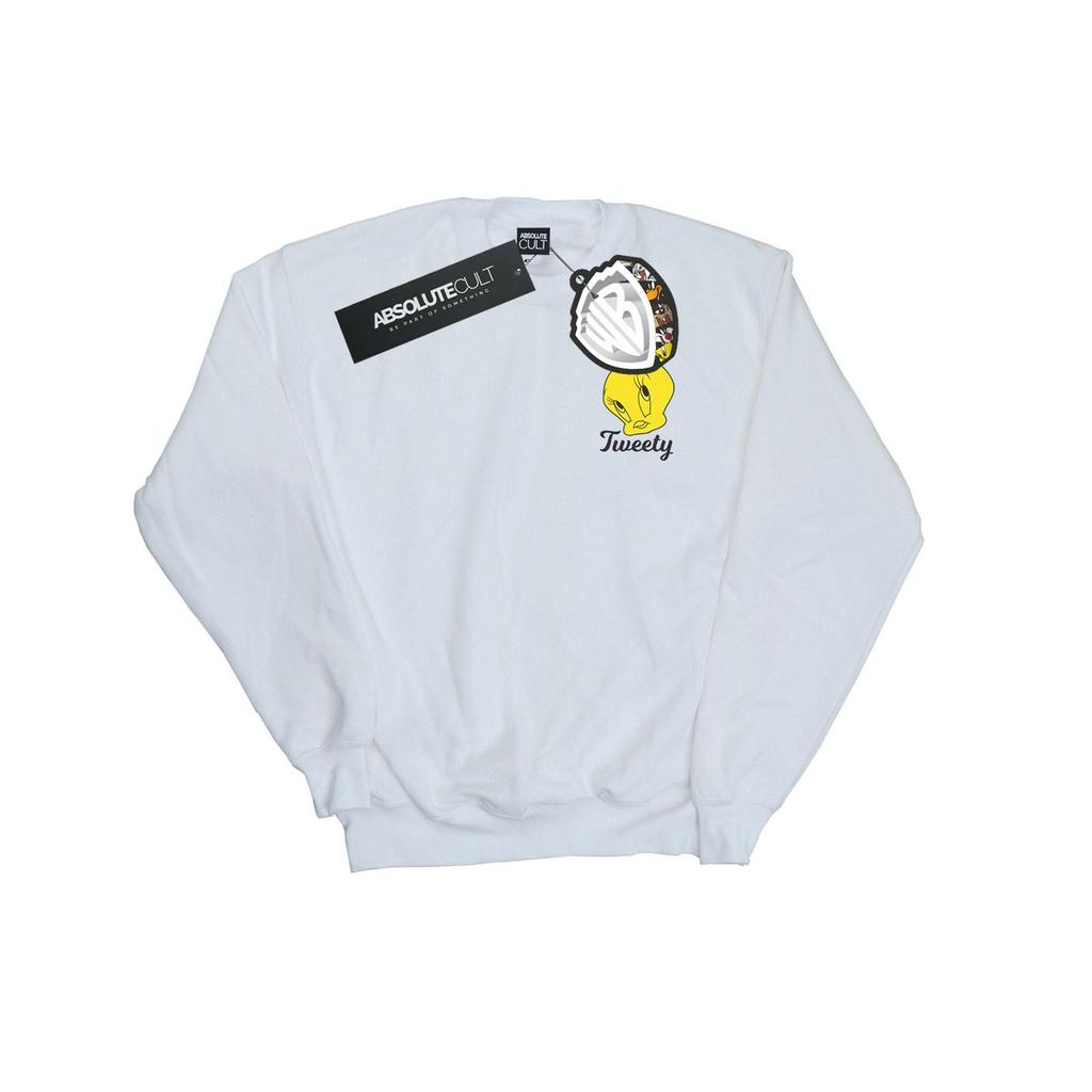 Looney Tunes Womens/Ladies Tweety Pie Head Sweatshirt