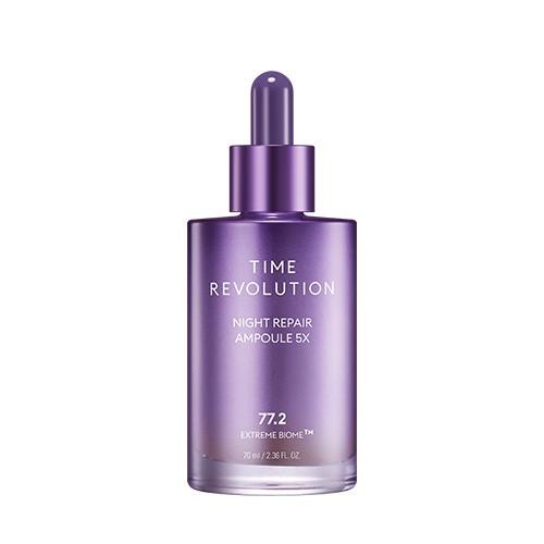 

MISSHA Time Revolution Night Repair Ampoule 5X | Probiotic Firming & Brightening Serum | 70ml / 2.36 fl.oz.