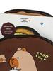 Capybara Kids' Lightweight Large-Capacity Water-Repellent Double Shoulder Backpack