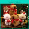 Christmas Cute Cartoon Capybara Hugging Plush Toy Girls Gift Children