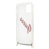 Guess Guhcp12Scrtvspi Iphone 12 Mini 5,4 Różowy/Pink Hardcase Script Vintage