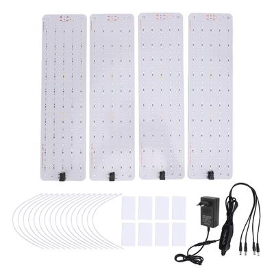תאורת פאנל 12V לצמחים 600 נורות 6 רמות בהירות פונקציית זיכרון וטיימר תאורת גידול LED עבור