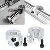 4Pcs Linear Rail Stop Collars Aluminum Alloy Clamp On Shaft Limit Fixing Rings ID 16MM OD 35MM Thickness 10MM M4 Screw