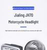 Jialing JH70 Moped Headlight Assembly: Square & Round Bulb Options for Motorcycle Accessories